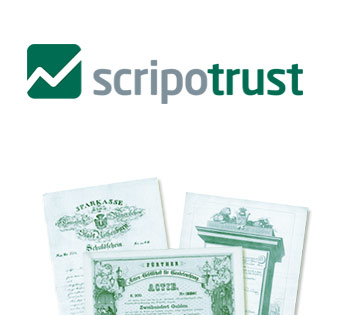 Logo Scripotrust Scripophily